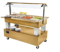 Roller Grill Int. Салат-бар серии SB, модель SB40C Light wood